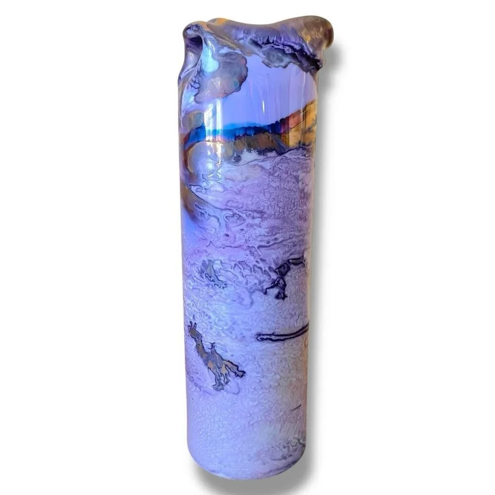 Vintage Jakab Bori Studio Art Pottery Vase 10